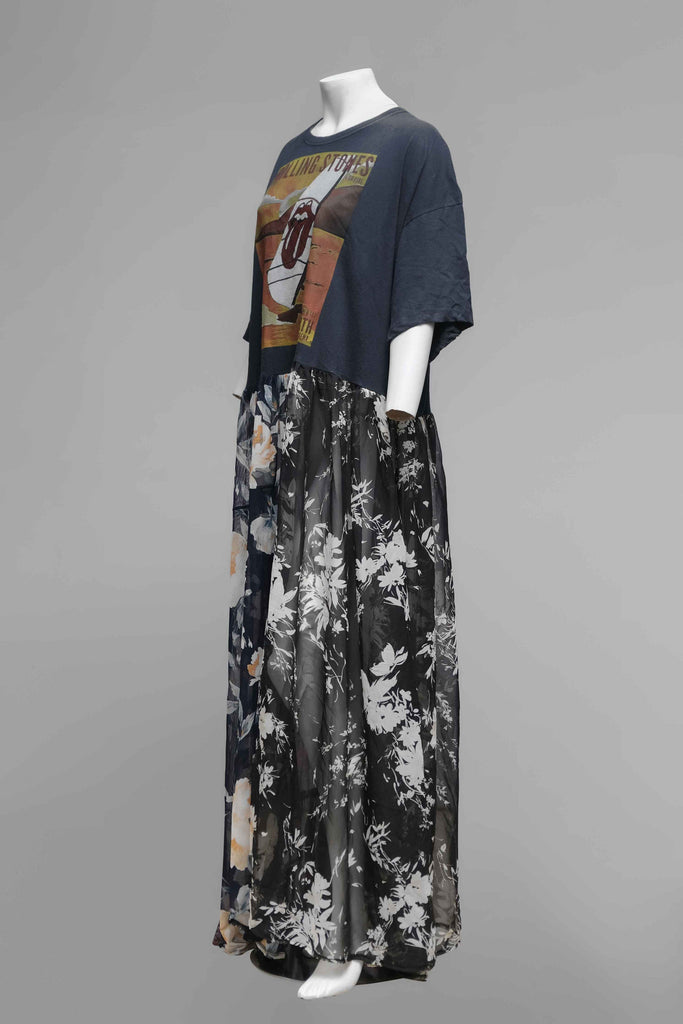 CR087 Reworked Ladies Dress With Different Designs T Shirt
