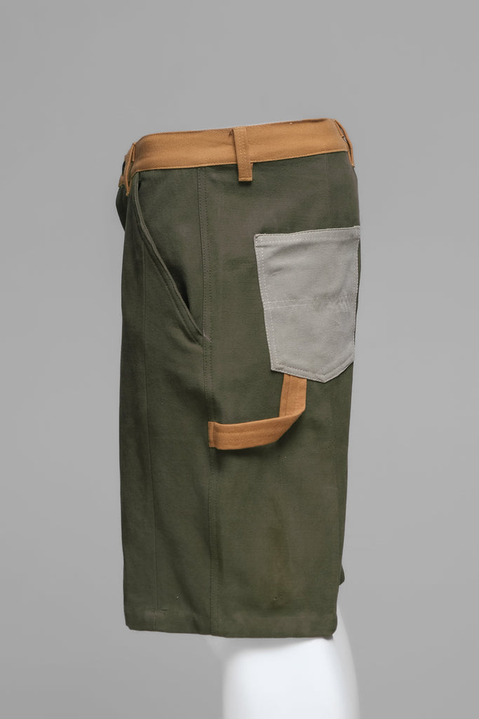 CR063 Men Reworked Stitched Modern Carhartt Multi Color & Shorts