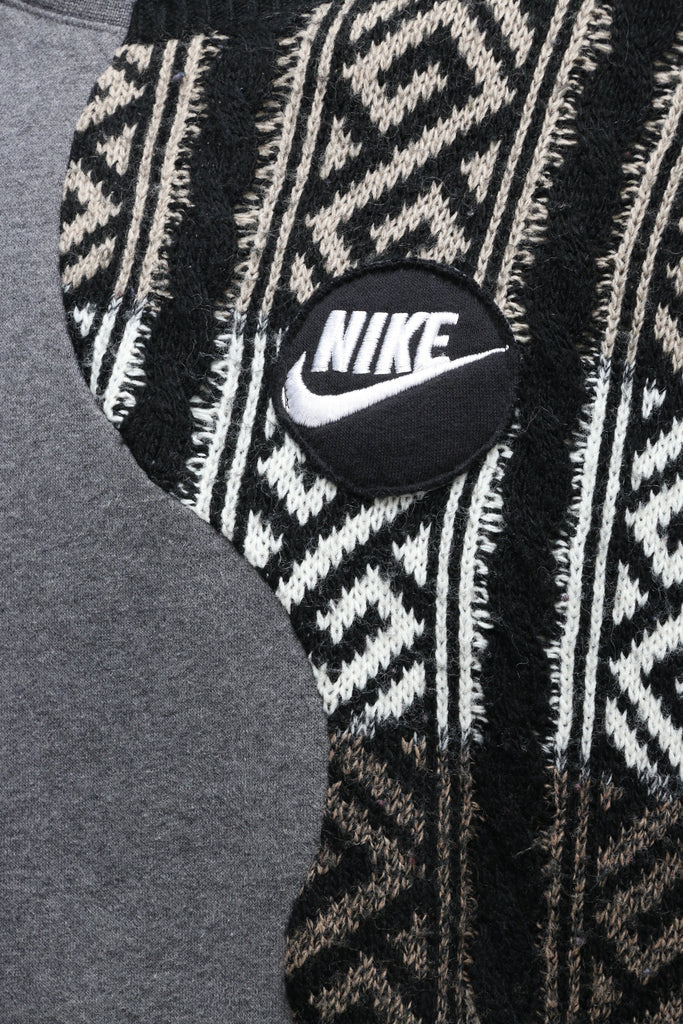 CR011 Reworked Men Branded Sweatshirt with Colorful Sweater