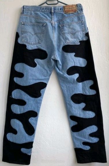 CR995 Men Reworked Spark Denim Jeans