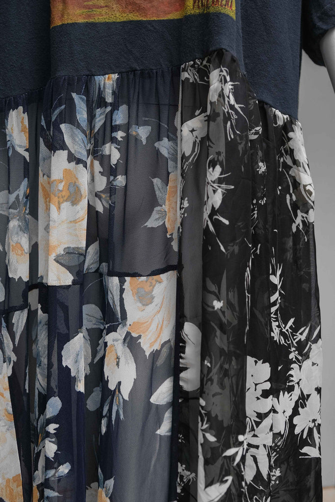 CR087 Reworked Ladies Dress With Different Designs T Shirt